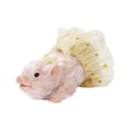 thumbnail image 1 of Cerdito de silicona recién nacido, mascota falsa, divertido cerdo renacido, mini juguete de silicona para niños, con vestido amarillo, 1 of 9