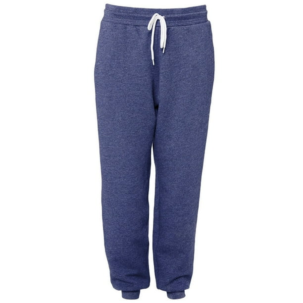 Bella + Canvas - Pantalón de Chándal para Adultos Unisex (Marino Jaspeado)