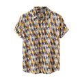 thumbnail image 2 of Waiimak Chemise d'Été Imprimée Décontractée à Manches Courtes pour Hommes, 2 of 9