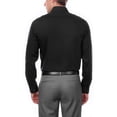 thumbnail image 2 of Calvin Klein BLACK Men's Slim Fit Herringbone Point Collar Shirt, US Large, 2 of 4