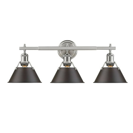 

Golden Lighting Orwell 3 Light Bath Vanity
