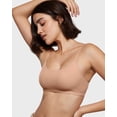 thumbnail image 3 of Sostén INLYRIC Inbarely Sin Aros Sin Costuras Sin Relleno Crema XXL, 3 of 7