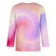 thumbnail image 3 of Men's Solid Color Round Neck Three Quarter Sleeve Top T-shirt XL, 3 of 4
