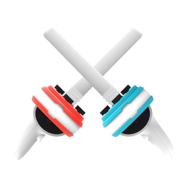 Accessoires de Bâton Lumineux pour Manette Iplay pour Oculus Quest2, Poignée VR, Ensemble de Bâton Sabre Laser, Applicable au Jeu de Rythme