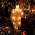 thumbnail image 5 of YingYouFu Halloween Ghost LED String Lights, Glowing Hanging Decorative Lights for Holiday Decor, Decorative Fairy Lights for Doorway Hallway Courtyard Window Home Decoration, 5 of 6