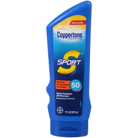 Coppertone Sport Sunscreen Lotion SPF 50, 7 fl oz