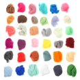 thumbnail image 2 of 36 colores Fibra de lana Hilo de lana Hilo de lana para fieltrar con aguja Bricolaje a mano, 2 of 5