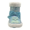 thumbnail image 3 of Disney Frozen 2 Anna & Elsa Cozy Faux Fur Lined Slipper Bootie (Toddler Girls), 3 of 6