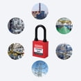 thumbnail image 4 of Candado de Seguridad Zulema de Nylon Grillete Premium de 6 mm, 4 of 8
