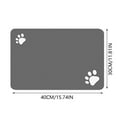 Pet Feeding Mat Washable And Reusable Cat And Dog Food Mat Training Puppy Water Absorbent Pad