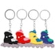 thumbnail image 3 of 4 Uds llavero de patín de ruedas llavero de patín de ruedas colgante decorativo llavero de PVC colgante, 3 of 5