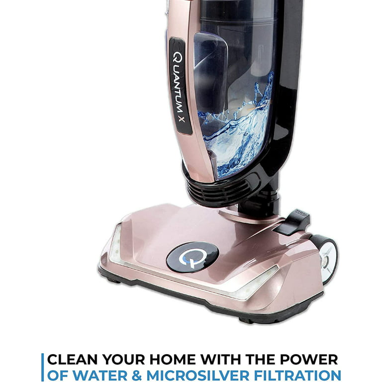 Quantum X Upright Water Filter Vacuum The Best Bagless Household Vac  Cleaner with Water & MicroSilver Filtration to Clean Wet & Dry Messes -  Pet, Dog