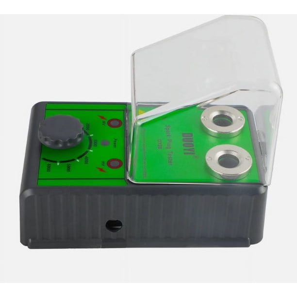 Probador de bujías para automóviles, simulación real de las condiciones del motor para un análisis preciso de la resistencia al encendido, prueba de doble orificio para ahorrar tiempo, probador de