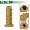 thumbnail image 5 of Unique Bargains 1" 25mm 1.1" 28mm Motorcycle Hand Grips Cover Kit Non Slip TPU Handlebar Grips for Motorcycle Scooter Bicycle ATV Khaki 1 Set, 5 of 7