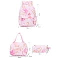 thumbnail image 3 of CSStudio Marble Print Backpacks for Teen with Lunch Bag and Pencil Case,17"Lightweight Schoolbags for Elementary 6-12 Years Old, 3 of 5