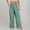 Mint Green, variant on Womens Trousers Ladies Casual Pants Mint Green Adult Baggy Pants Loose Sweatpants Women High Waisted Trousers With Pockets Womens Capris For Summer