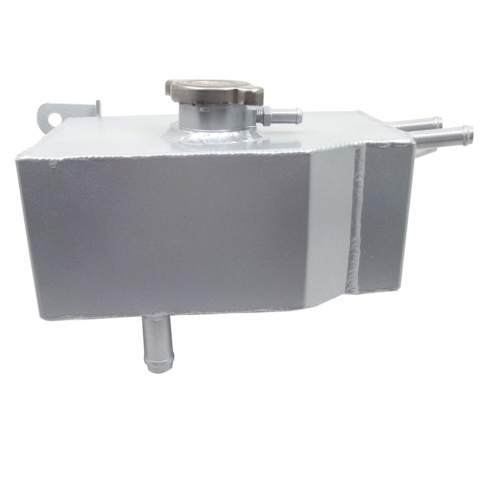 Aluminum Coolant Reservoir Expansion Tank for Mazda Miata MX5 MK3 NC 2006-2015 Silver
