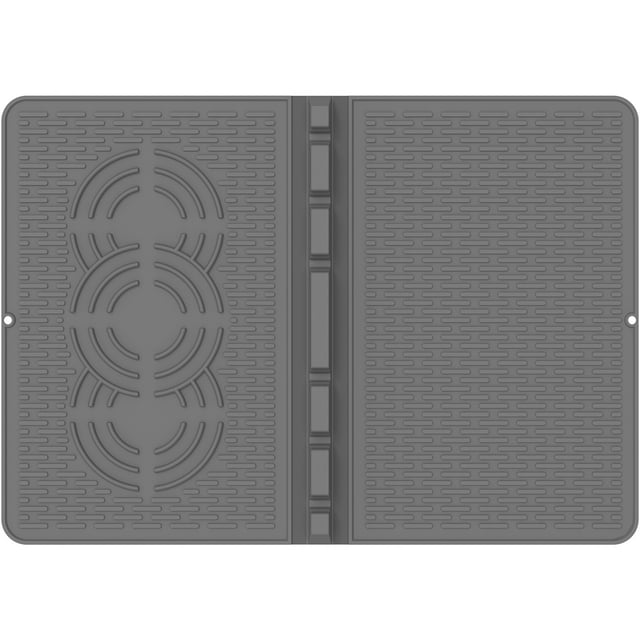 Tapis de Protection en Silicone pour Cuisinière, Tapis de Protection Résistant à la Chaleur, Tapis de Cuisinière Épaissi, Couverture de Cuisinière, Tapis de Protection pour la Cuisson