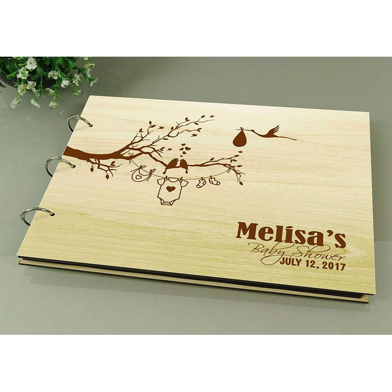 Engraved baby best sale photo album