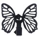 thumbnail image 4 of Dispositivo mecánico de mariposa eléctrica con alas batientes, adorno decorativo, para el hogar. Negro, 4 of 9
