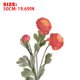 thumbnail image 3 of Flores artificiales de peonía para decoración del hogar, arreglo floral artificial para centro de mesa de salón o comedor, decoración floral interior de bajo mantenimiento, 3 of 4