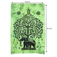 thumbnail image 2 of Multicolor Hippie Mandala Tapestry Poster Multi-styles Indian Wall Hanging Hippie Poster Bedspread Throw, 40x30 inches, 2 of 4