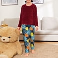 thumbnail image 6 of Susaid Sunflowers Print Soft Teen Sleep Pants, Long Pajama Bottoms with Two Pockets and Elastic Waist, Designed for Ages 5-16-Medium, 6 of 6