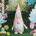 thumbnail image 2 of Pisexur Easter Bunny Decorations Spring Decor Easter Decoration Bunny Tricolor Rudolph Doll Faceless Doll Window Decoration Layout Easter Basket Stuffers for Kids, 2 of 2