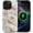 Elegant Floral Peony Aesthetic, variant on Case for iPhone 16, Compatible with Magsafe PC Hard Shell Silicone Inner Bumper Anti-Scratch Full-Body Cover Shockproof Slim Design Funny Animal Shark