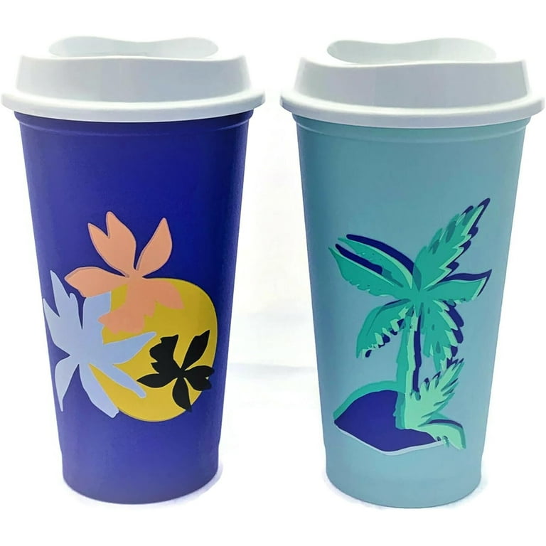 Starbucks Reusable Hot Cup Tropical Collection (Pack Of 6 Cups