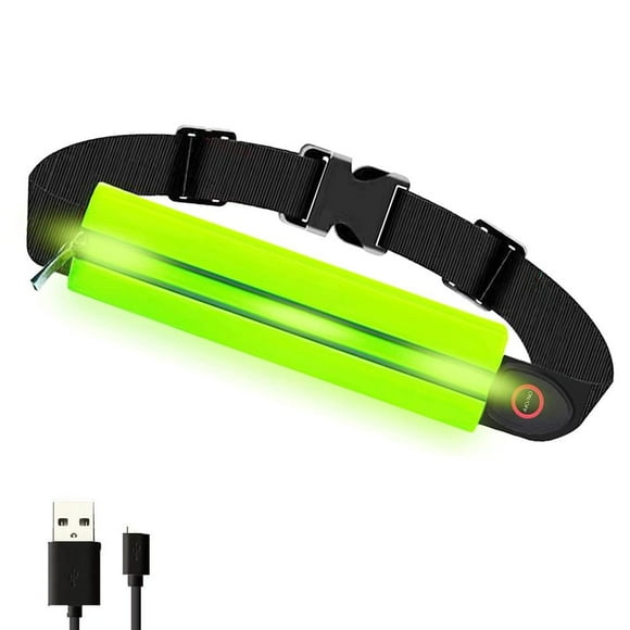 Riñonera Reflectante LED BuyWeek Riñonera LED Ajustable para Correr
