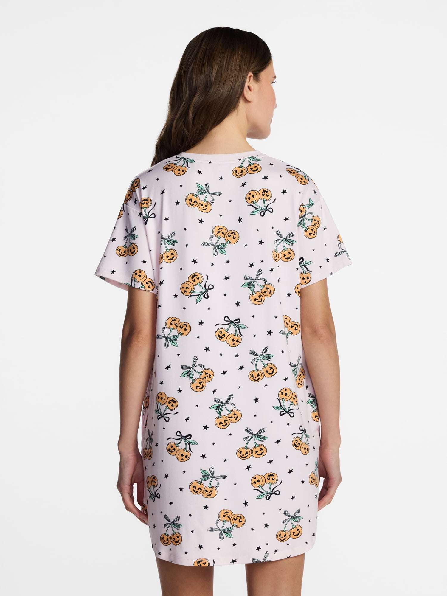 Halloween Women's Sleepshirt Top and Socks Set from Way to Celebrate, 2-Piece, Sizes XS-3X