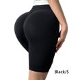 thumbnail image 2 of Pantalones Cortos de Yoga Sonducket para Mujeres Negro S, 2 of 6