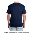 thumbnail image 3 of Playera Fruit Of The Loom para Hombre, Cuello Redondo Manga Corta Azul Marino Talla  M, 3 of 4