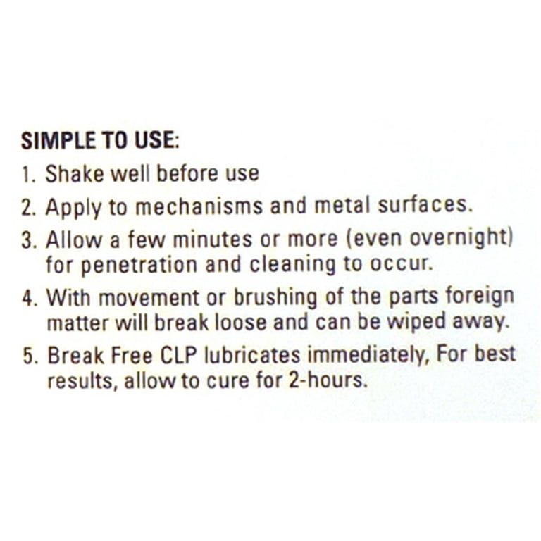 how to use coconut oil as a natural lubricant Break Free CLP 4oz Dropper Gun Cleaner: Clean, Lubricate, Protect Firearms