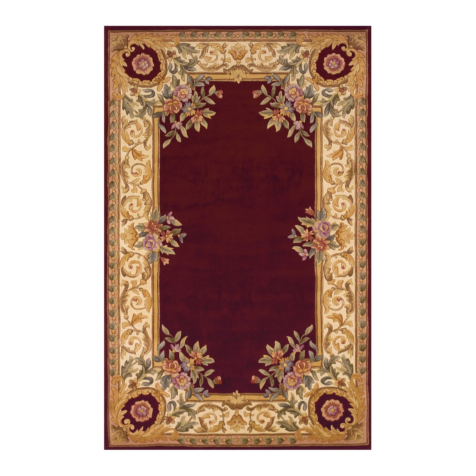 Momeni Harmony HA07 Area Rug Burgundy