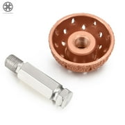 Luxtrada Tire Grinding Head Rasp Buffer Ball Tyre Repair Hand Tool Buffing Wheel