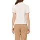 thumbnail image 3 of INSPIRAR CHIC Blusa de Mujer Vintage con Cuello Peter Pan y Lazo Casual Linda Camisa de Algodón con Botones XS Blanca, 3 of 8