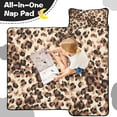 thumbnail image 4 of Beige and Brown Leopard Pattern Toddler Nap Mats for Kids Preschool,Sleeping Mat Bag or Kids,Toddler Sleeping Bag,Toddler Nap Mat or Daycare, 4 of 6