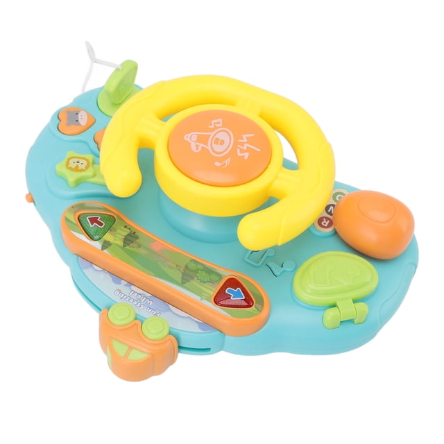 Simulation Steering Wheel Toy,Simulation Car Driving Toy With Music For Boys And Girls