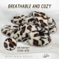thumbnail image 3 of Bergman Kelly Fuzzy House Slippers for Women, Anti-Slip & Open Toe Scuff Style Home Shoes, Clouds Collection, 3 of 9