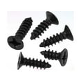 thumbnail image 2 of Gymnture 100 Pcs Black Stainless Steel Flat Phillips Wood Screws (0.6), 2 of 11