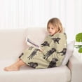 thumbnail image 4 of Cute Labrador Blanket Hoodies for Kids 6-13YR Oversize Wearable Blanket Hoodies for Boys Girls Teens, 4 of 7