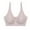 Pink, variant on Womens Wireless Bras Comfortable Push Up Petal Bra Seamless No Underwire Bra Full Support Lift Bralette Everyday Regular