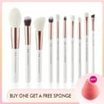 thumbnail image 6 of Makeup Brush Sets - Blusher, Eyeliner, Powder, Bronzer, Highlighter & Blending Brush in 6 - 25 pcs, 6 of 12