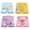 Pig, variant on Beilxfa 4 Pack Girls Breathable Underwear Toddler Cartoon Prints Underpants Elastic Cotton Boyshort Panties for 2-12Y Kids