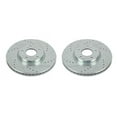 thumbnail image 2 of Power Stop Front Pair of Drilled and Slotted Brake Rotors JBR1524XPR Fits 2008 Hyundai Veracruz, 2 of 4