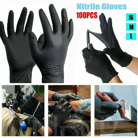 Multi-Purpose Clean Ones 100 Pcs Disposable Gloves Nitrile Powder Free ...