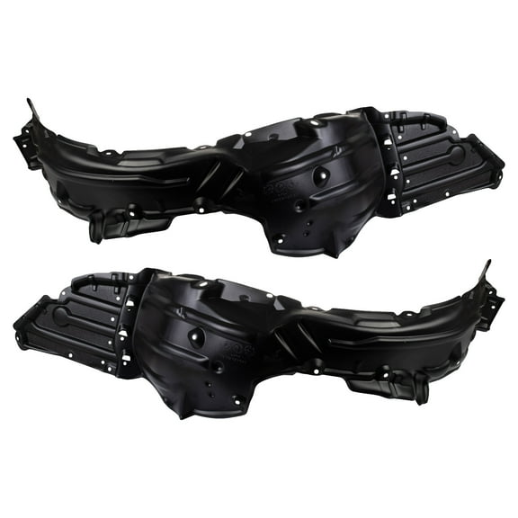 TRQ Front Inner Fender Liner Set Fits Select 2020-2022 Toyota Corolla TO1248232 TO1249232