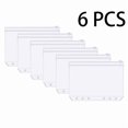 thumbnail image 1 of A6 Planner Notebook Agenda Budget Workbook French Budget Envelope Binder Binder Pockets For Money Budget Saving Bill Organize, 1 of 7